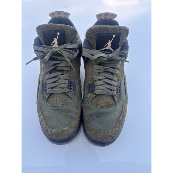 Size 11.5 - Jordan 4 SE Retro Low Craft - Olive main image 5